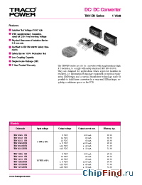 Datasheet TMV0515EN manufacturer Traco